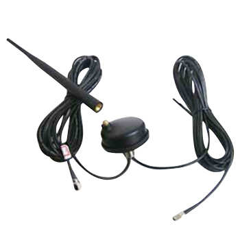 Drills a hole fixed GPS /VHF Antenna